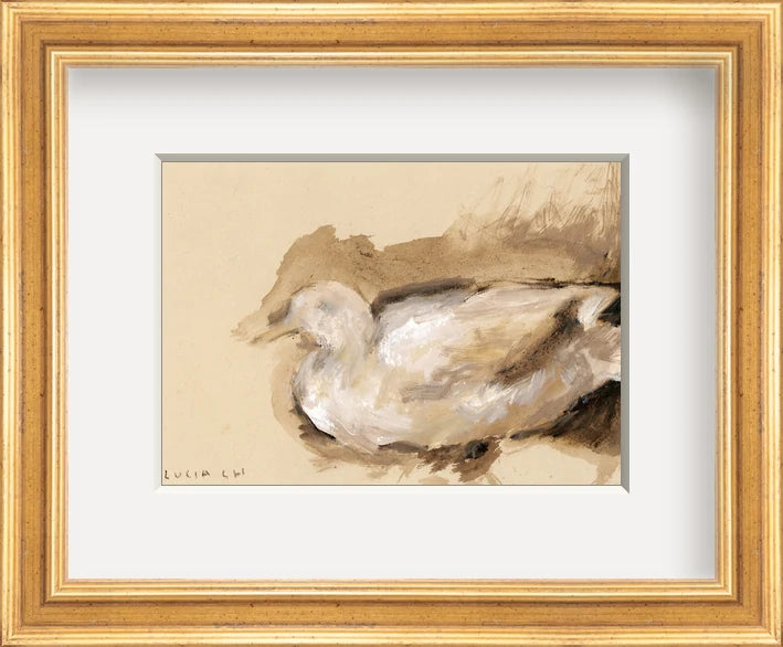 Secret Pond - Custom Framed Print with Mat
