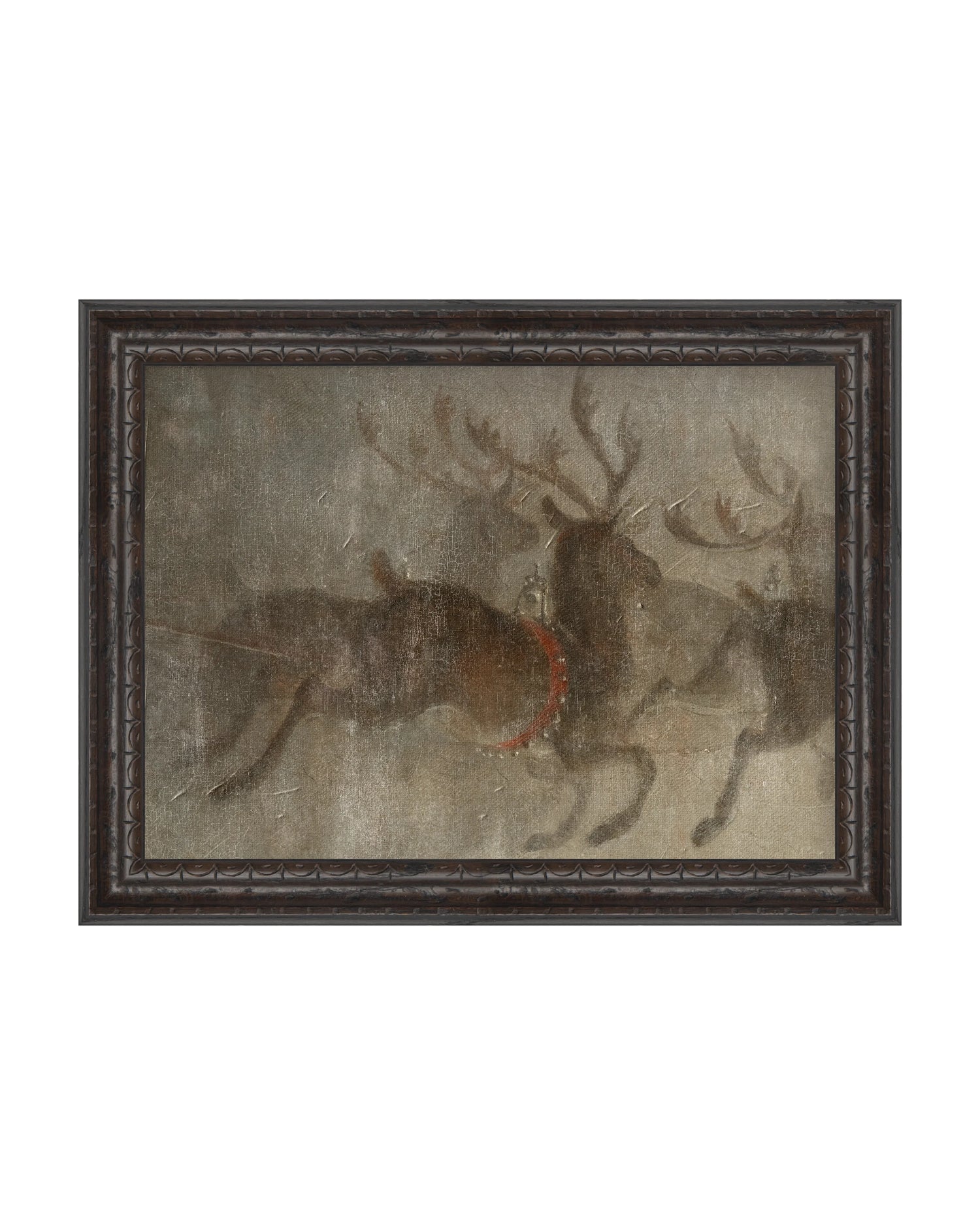Framed - Florence Dark Walnut - Rag - Classic / 8.25 x 6.25