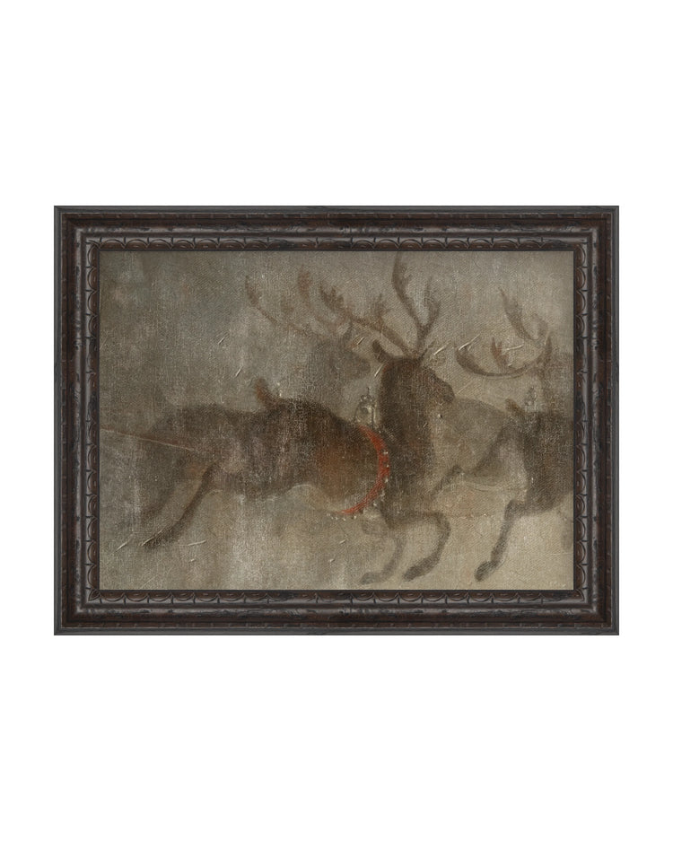 Framed - Florence Dark Walnut - Rag - Classic / 8.25 x 6.25