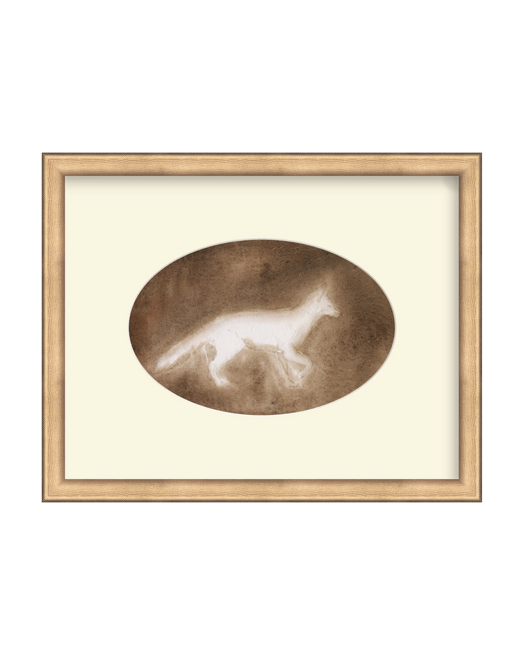 Framed - Timeless Gold - Rag - Off-White Mat / 16.25 x 12.92