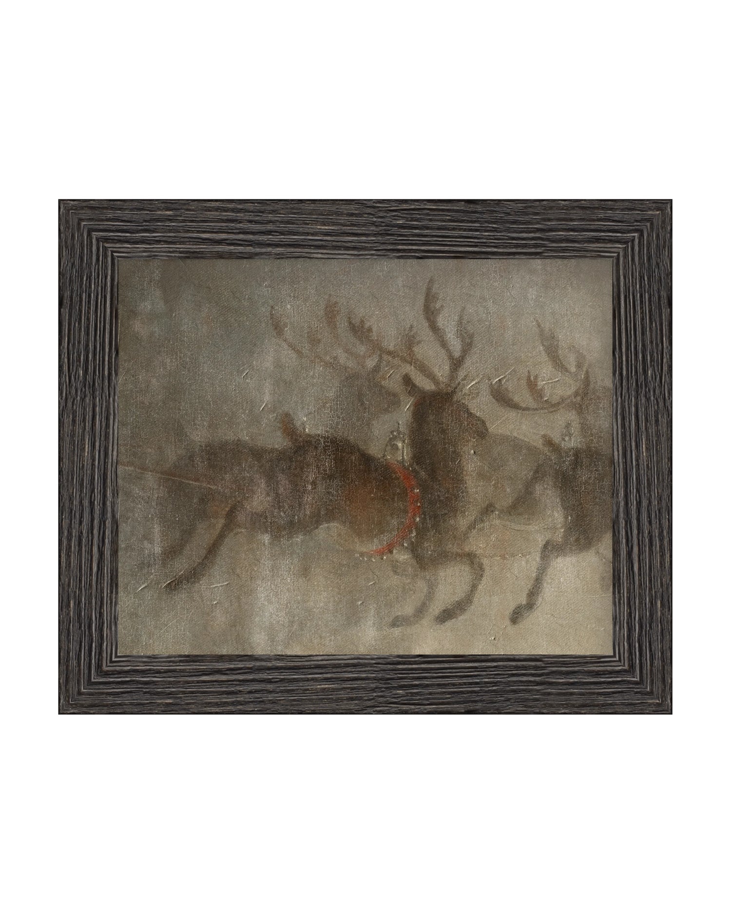 Framed - Black Driftwood - Rag - Classic / 12.25 x 10.25