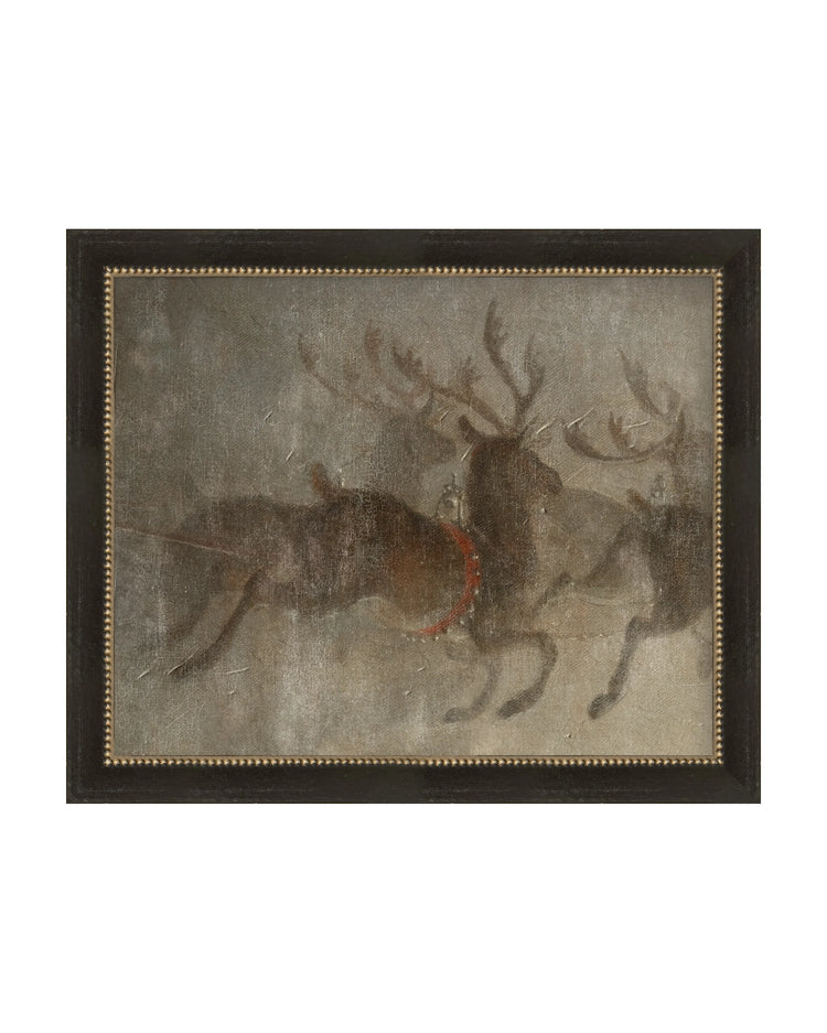 Framed - Vintage Black and Silver - Rag - Classic / 11.5 x 9.5