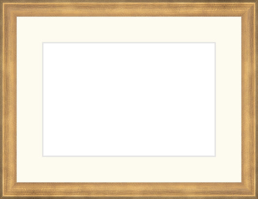 Timeless Gold Frame. Opening Size: 6x9. Final Size: 10'' X 13''