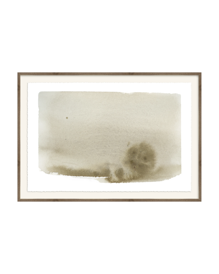 Framed - Matte Walnut - Torchon - Warm White Mat / 40.5 x 28.5