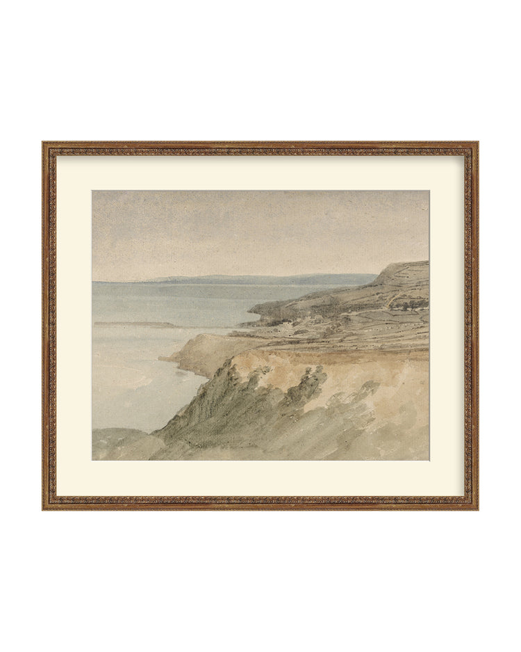 Ornate Laurel Gold · Smooth · Off-White / 26 x 22