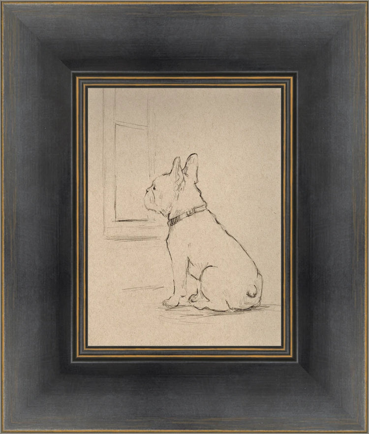 Framed - Sable Black / 7.38 x 8.71