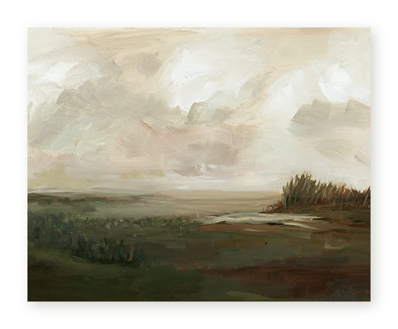 Moody Countryside - Fine Art Print