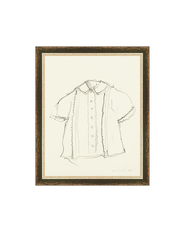 Romantic Shirt Study