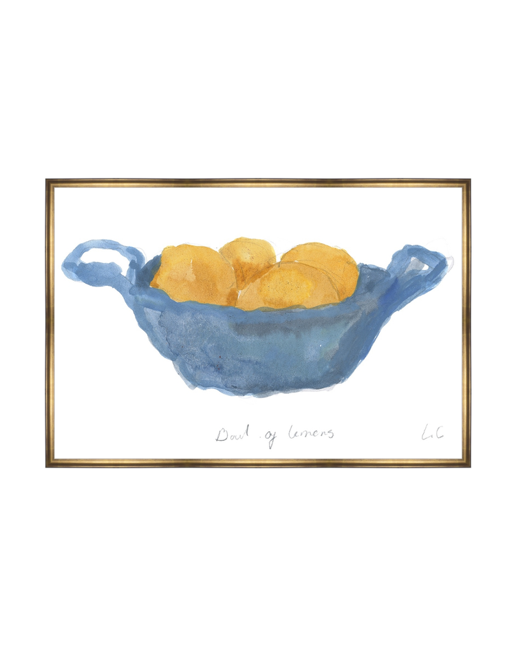 Bowl of Lemons