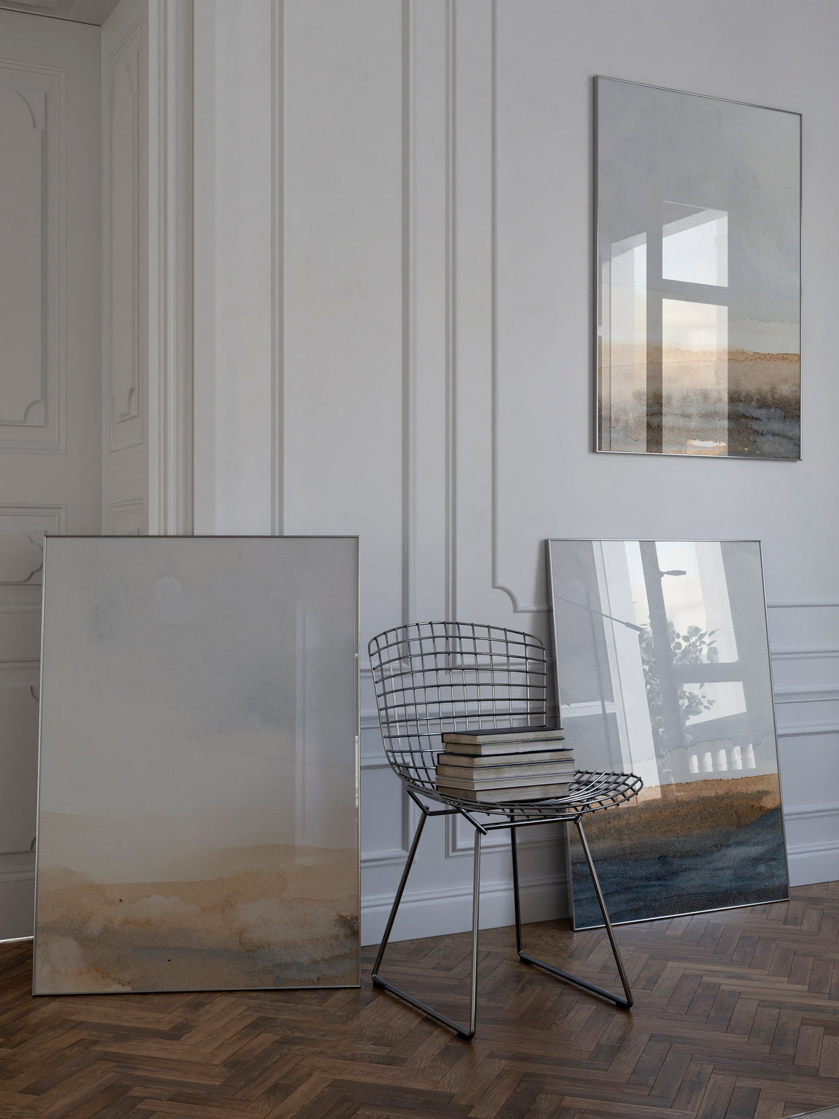 ART PRINTS Rust Landscape Set of Three | Set of Three Wall Art Prints | Set of 3 Abstract Wall Art Prints | Set of Three Wall Art Prints