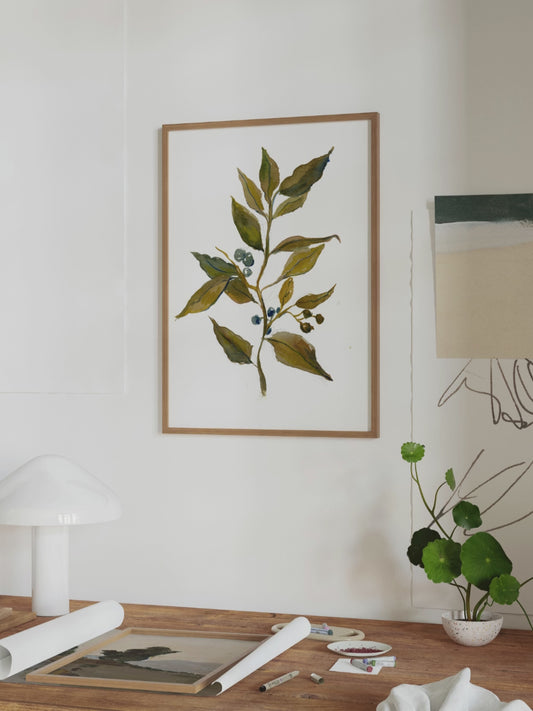 Watercolor Branch