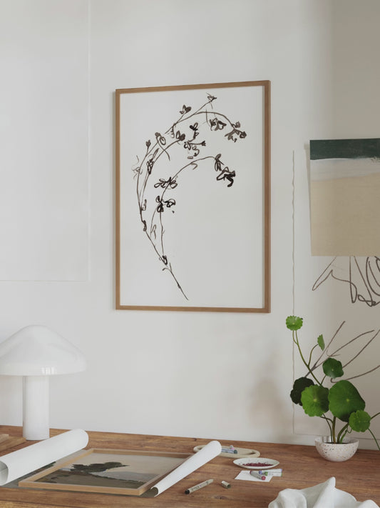 Botanical Ink Study I
