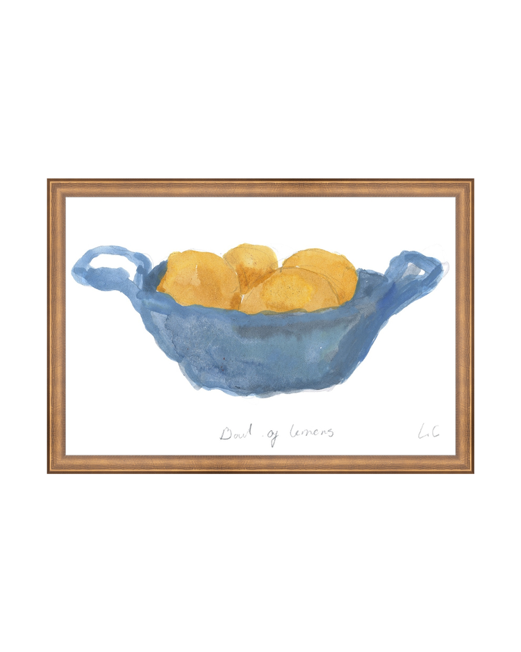 Bowl of Lemons