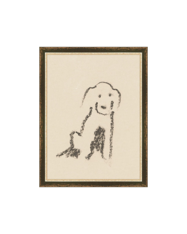 Charcoal Dog I