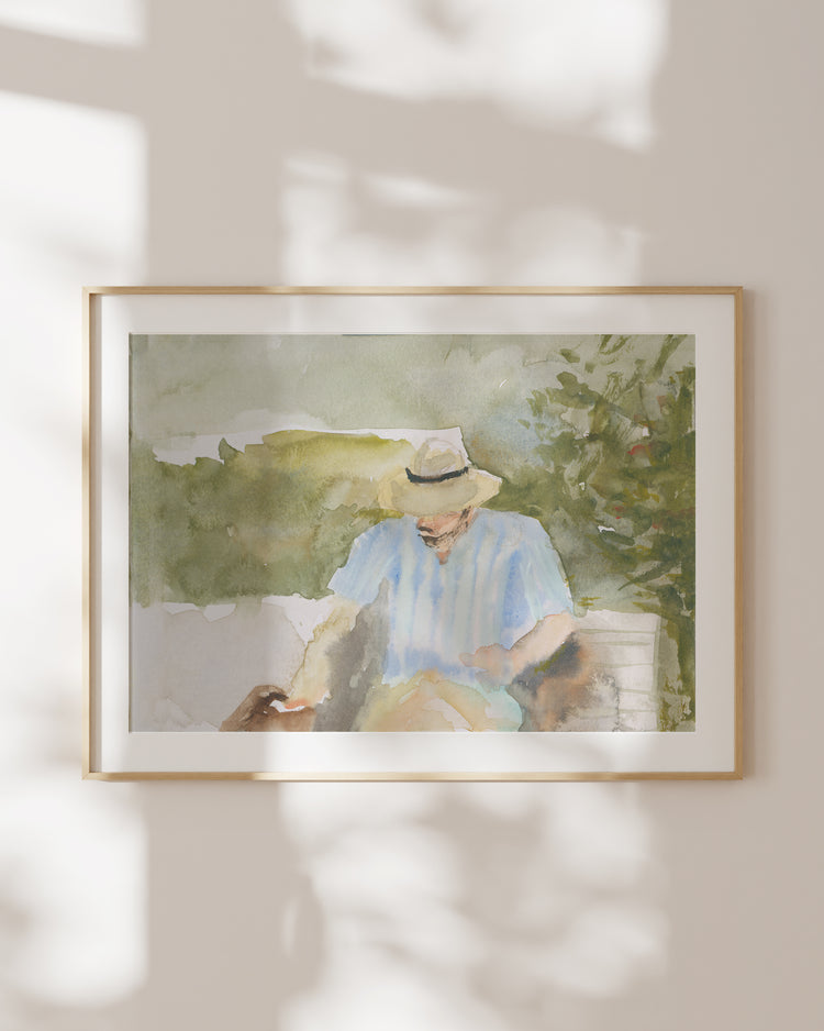 Man in the Garden