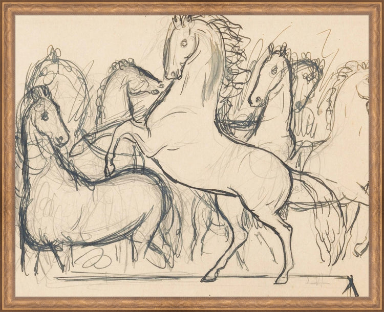 Charcoal Horses II HoJ