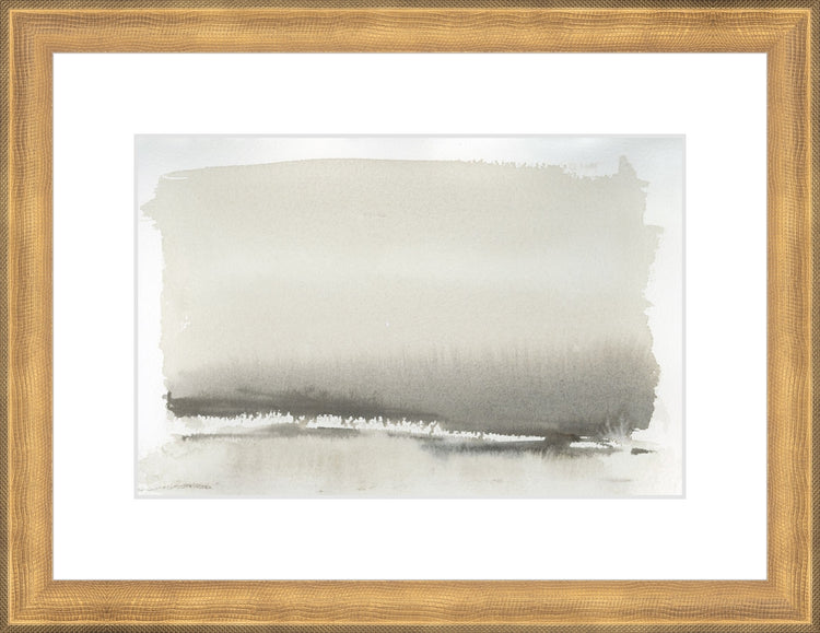 Framed Watercolor Study II. Frame: Timeless Gold. Paper: Rag Paper. Art Size: 6x9. Final Size: 10'' X 13''