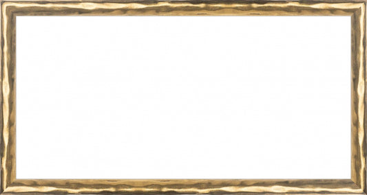 Gold Textured Frame. Opening Size: 6x12. Final Size: 6'' X 12''