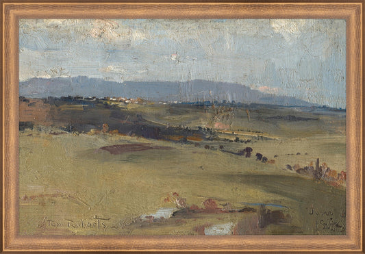 Framed Hills. Frame: Timeless Bronze. Paper: Rag Paper. Art Size: 10x15. Final Size: 11'' X 16''