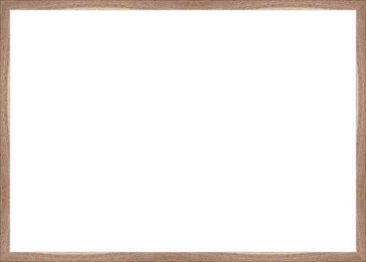 Natural Walnut Frame. Opening Size: 19x27. Final Size: 20'' X 28''