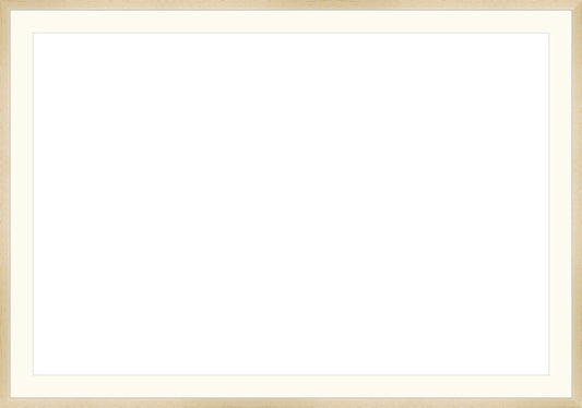 Natural Matte Wood Frame. Opening Size: 20x30. Final Size: 23'' X 33''