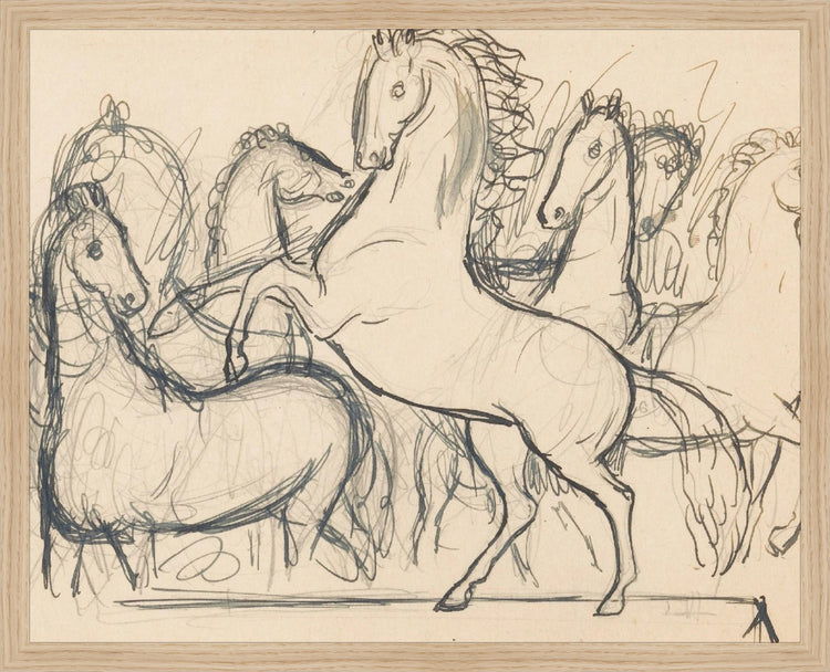 Charcoal Horses II HoJ