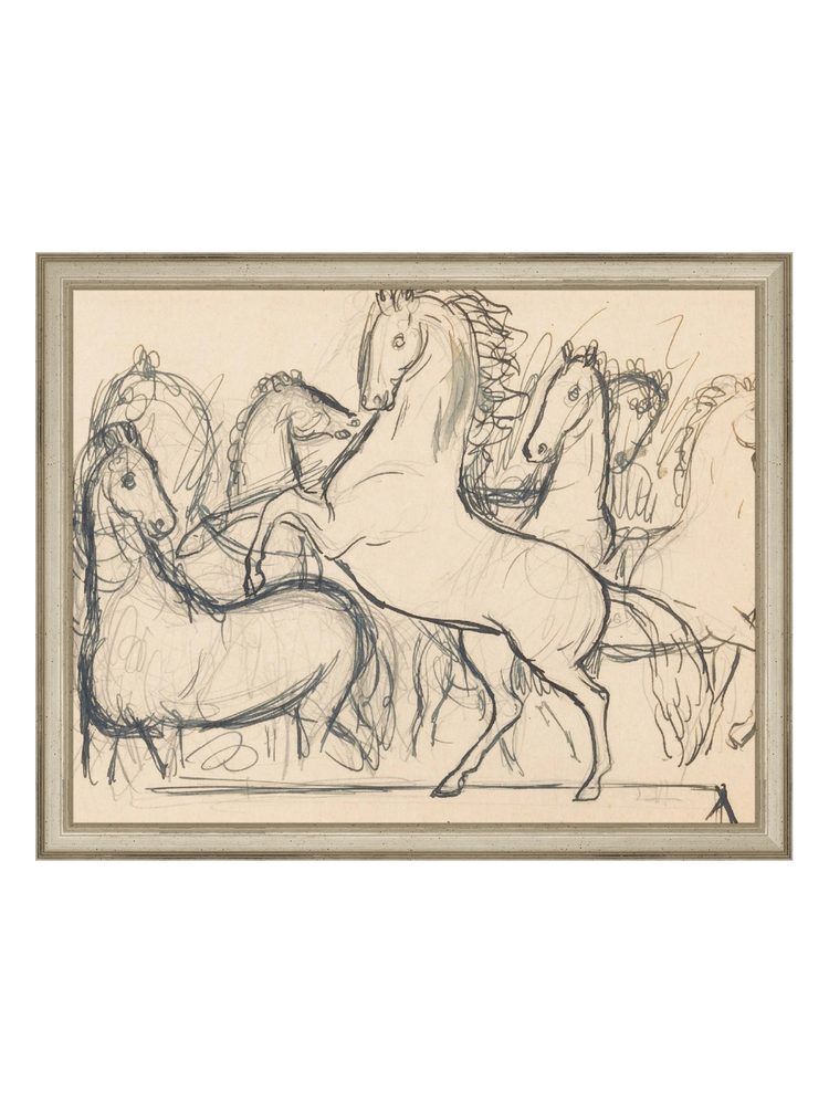 Charcoal Horses II HoJ 2