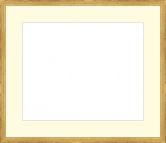 Gold Leafed Frame. Opening Size: 13x16. Final Size: 19'' X 22''
