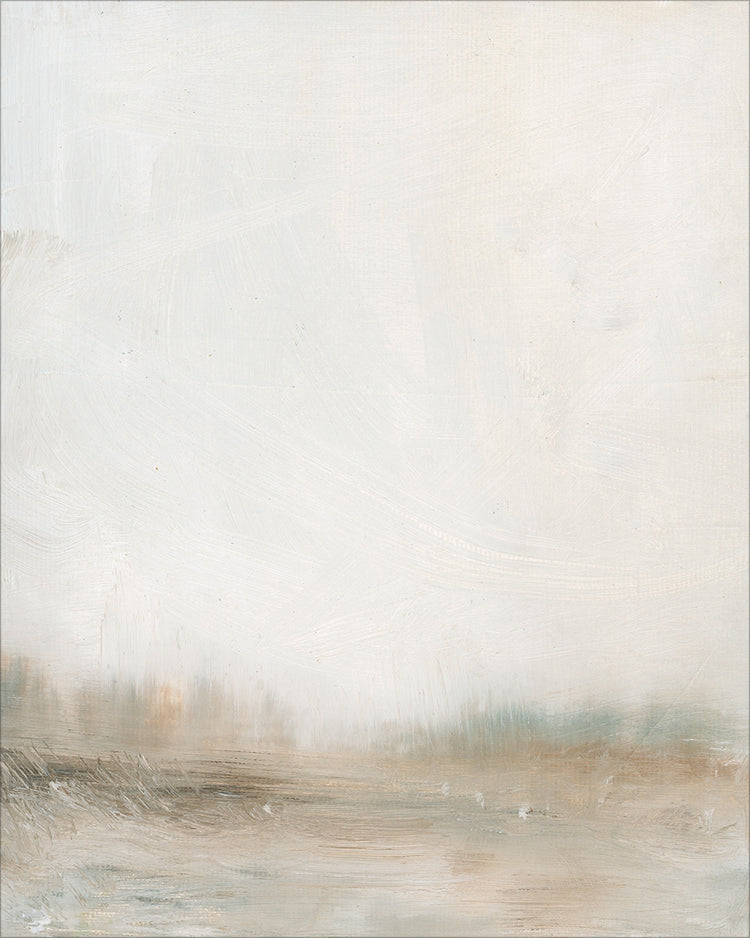 Framed Hazy Landscape. Frame: No Frame. Paper: Rag Paper. Art Size: 10x8. Final Size: 10'' X 8''