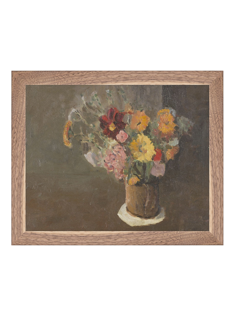 Vintage Vase of Flowers II HoJ 2