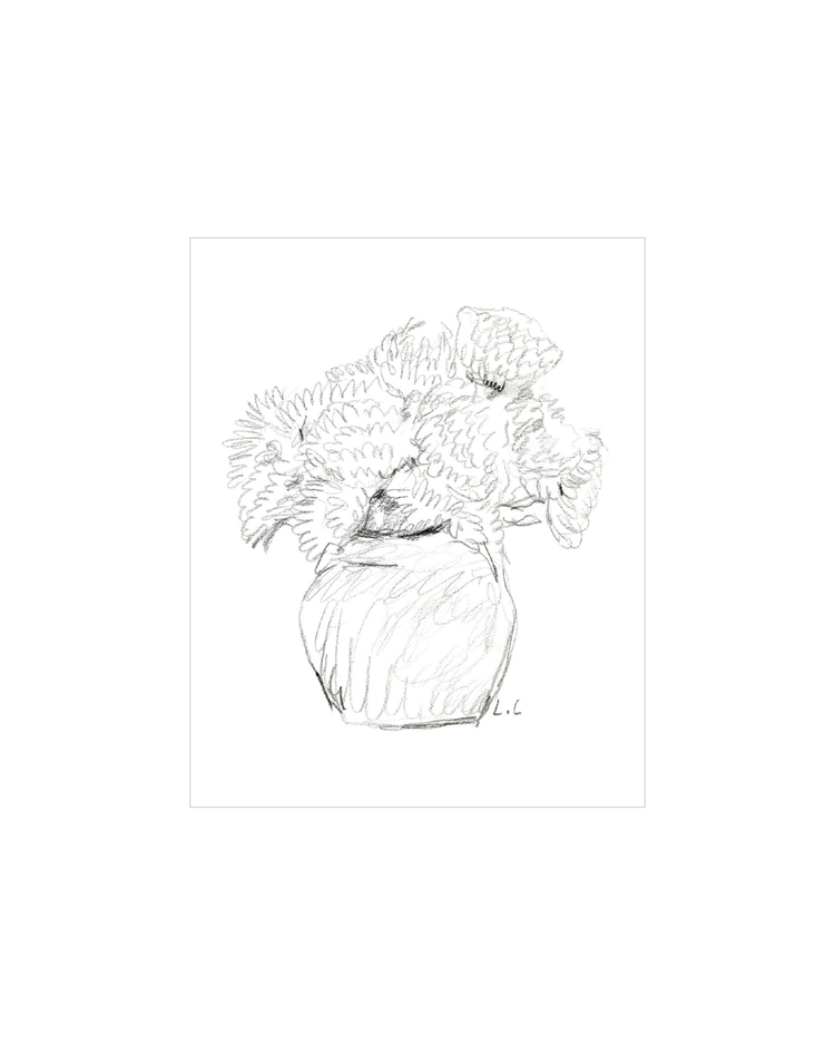 Flower Vase Sketch HoJ