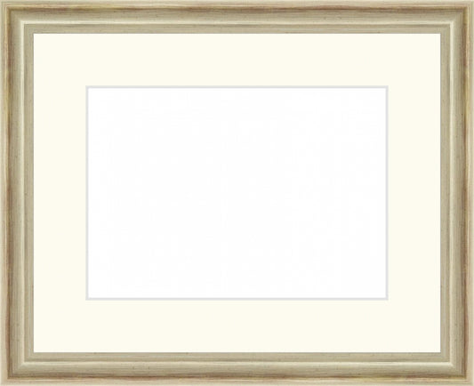 Classic Silver Frame. Opening Size: 5x7. Final Size: 9'' X 11''