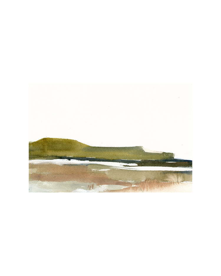 Watercolor Landscape Study
