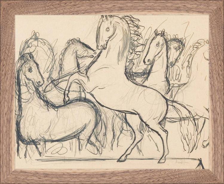 Charcoal Horses II HoJ