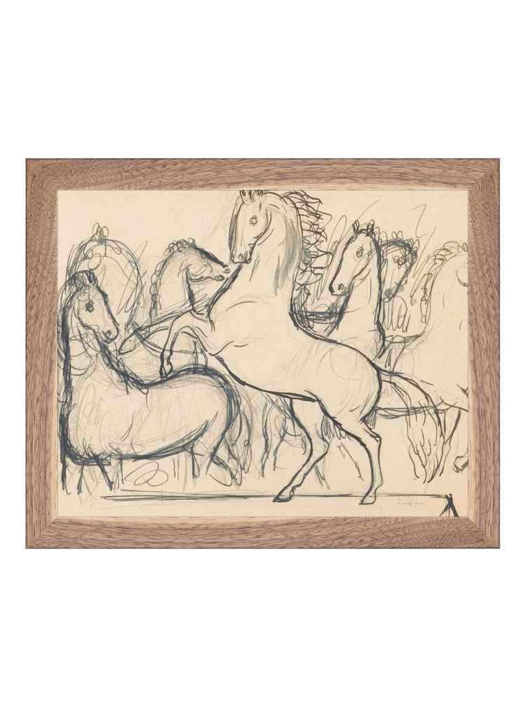 Charcoal Horses II HoJ 2