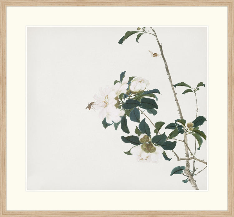 Uploaded Art:Spring Garden III copy.jpg. Frame: Natural Oak. Paper: Smooth Paper. Art Size: 20x22. Final Size: 26'' X 28''