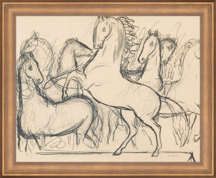 Charcoal Horses II HoJ