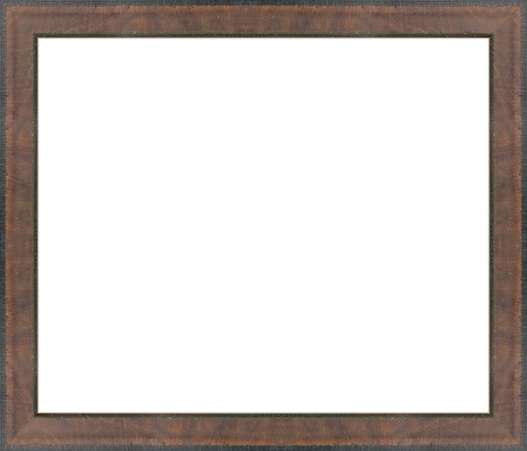 Traditional Distressed Wood Frame. Opening Size: 15x18. Final Size: 17'' X 20''