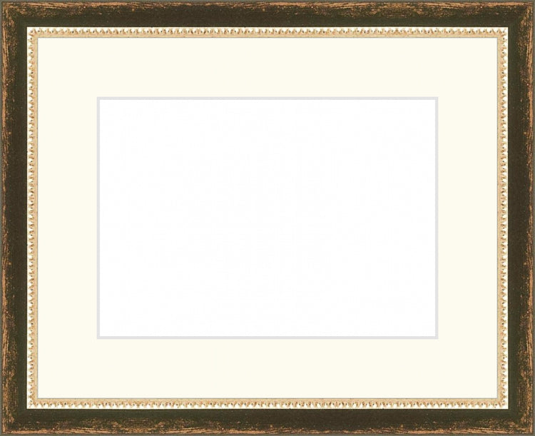 Black Silver Beaded Frame. Opening Size: 5x7. Final Size: 9'' X 11''