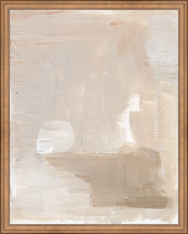 Framed Abstract Blush. Frame: Timeless Bronze. Paper: Rag Paper. Art Size: 19x15. Final Size: 20'' X 16''