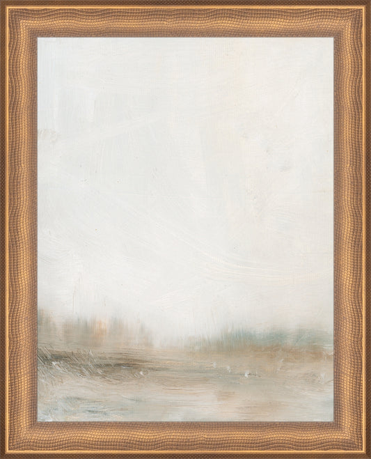 Framed Hazy Landscape. Frame: Timeless Bronze. Paper: Rag Paper. Art Size: 9x7. Final Size: 10'' X 8''