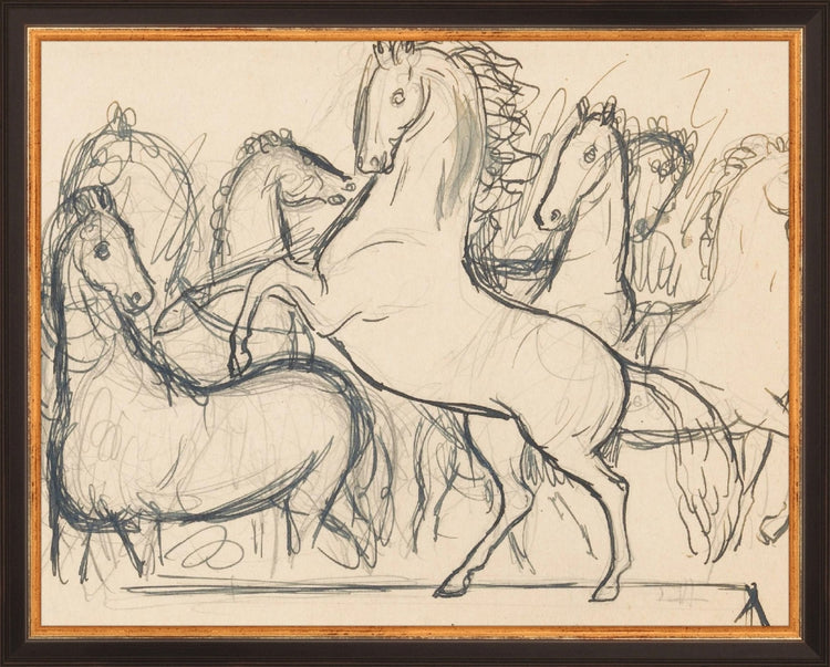 Charcoal Horses II HoJ