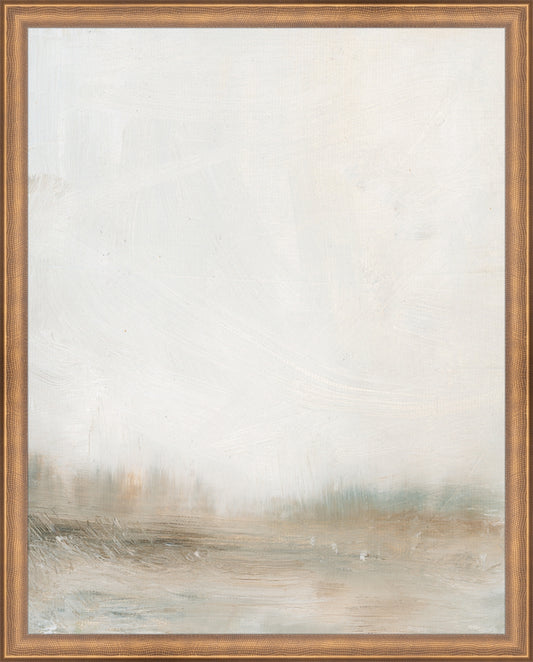 Framed Hazy Landscape. Frame: Timeless Bronze. Paper: Rag Paper. Art Size: 19x15. Final Size: 20'' X 16''