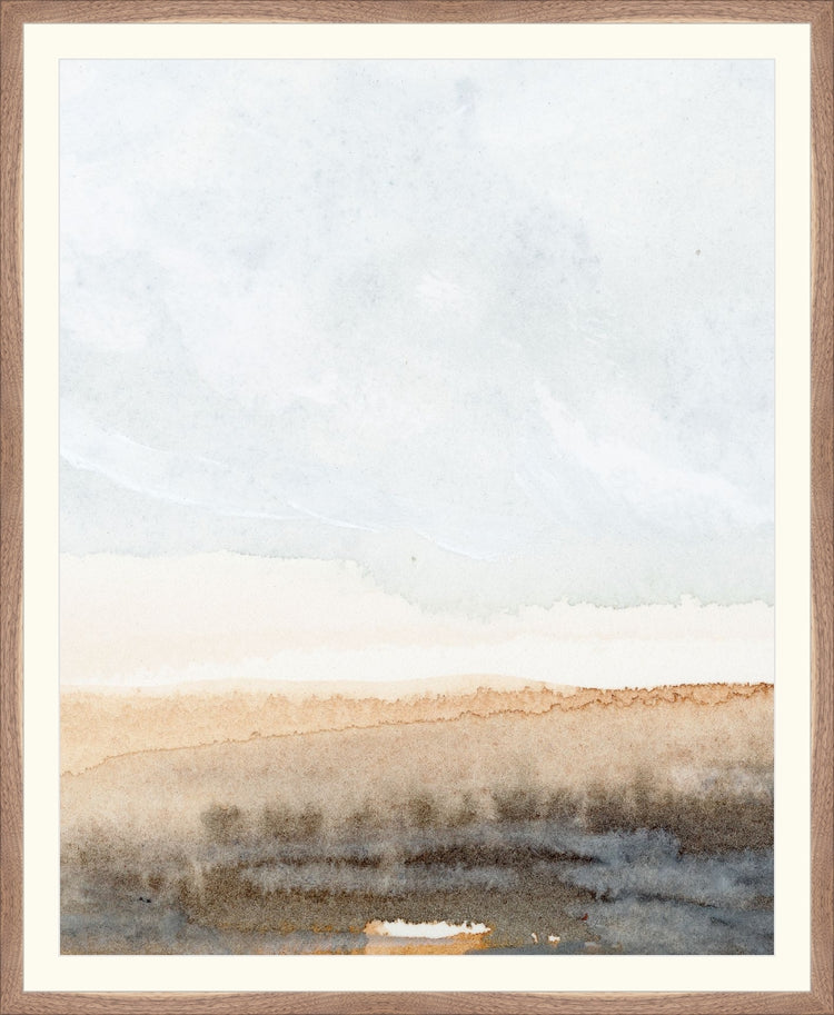 Uploaded Art:Rust landscape 8x10 center copy.jpg. Frame: Natural Walnut. Paper: Rag Paper. Art Size: 30x24. Final Size: 34'' X 28''