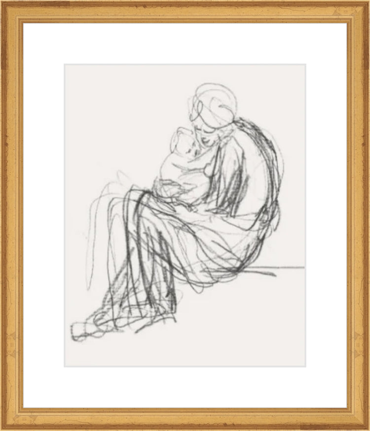 Uploaded Art:Capture d’écran, le 2022-11-15 à 16.02.46.jpg. Frame: Traditional Gold. Paper: Rag Paper. Art Size: 10x8. Final Size: 14'' X 12''