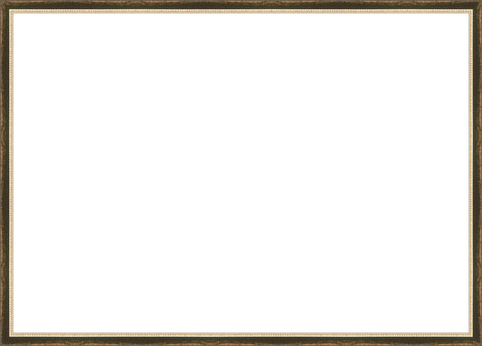 Black Silver Beaded Frame. Opening Size: 19x27. Final Size: 20'' X 28''