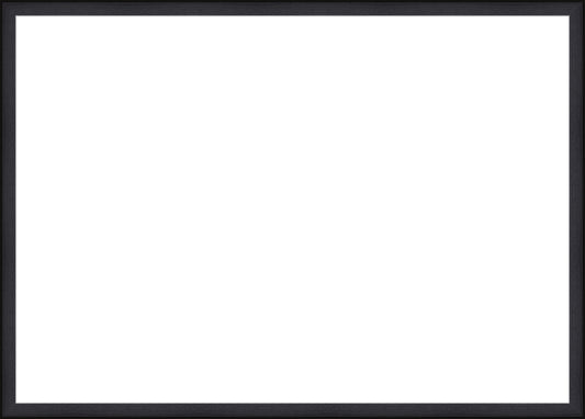 Black Frame. Opening Size: 19x27. Final Size: 20'' X 28''