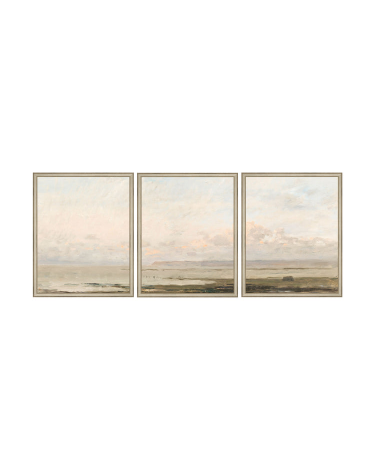 Beach Landscape Set of Three