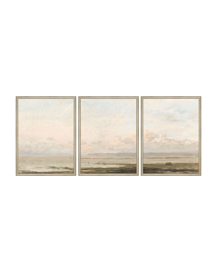 Beach Landscape Set of Three