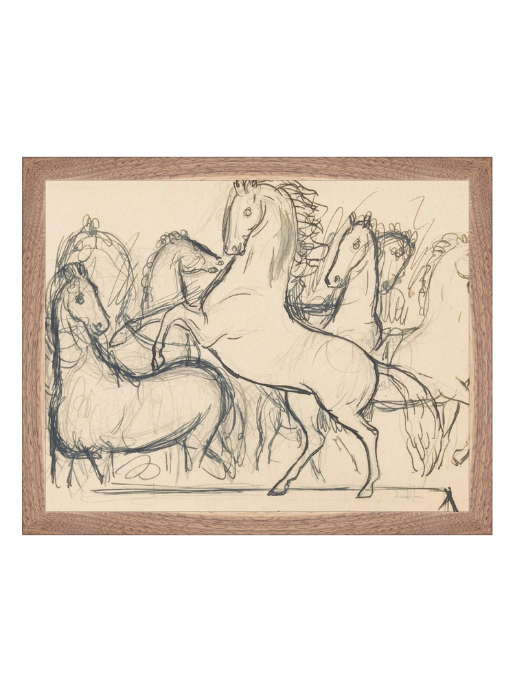 Charcoal Horses II HoJ 2